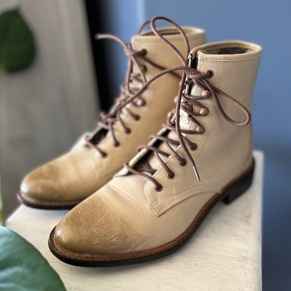 Woolrich 1830 Leather Lace-up Ankle Boots 7 - Picture 2 of 12